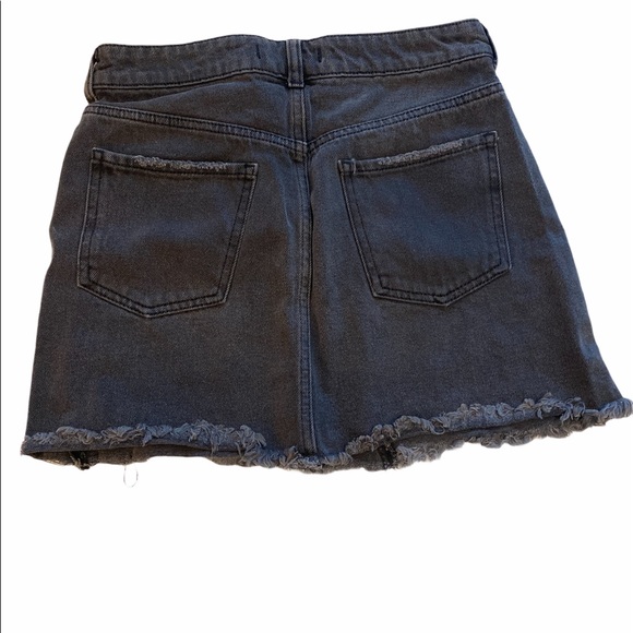 Free People Sode-Embellished denim mini skirt - Picture 2 of 6